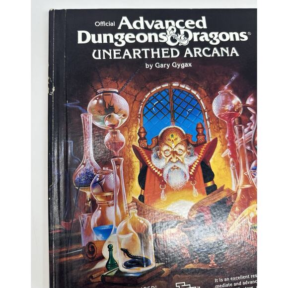Advanced Dungeons & Dragons Unearthed Arcana TSR 1985 #2017 AD&D RPG - Picture 6 of 16